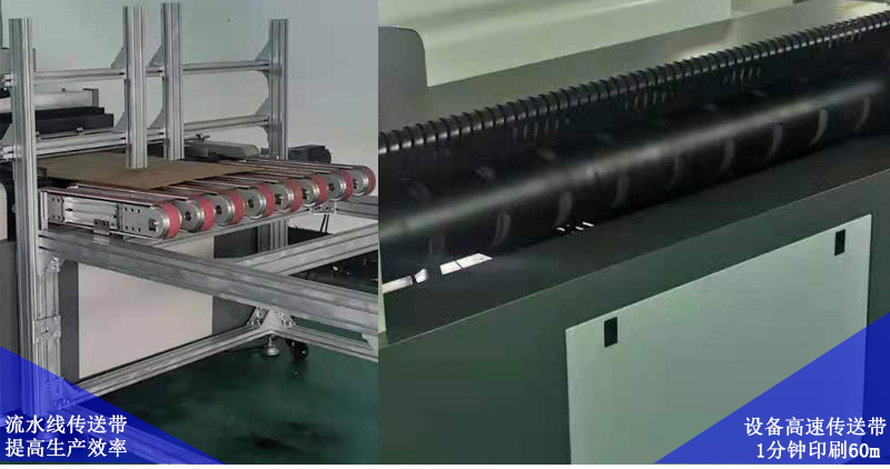 流水線傳送帶，提高生產效率，設備高速傳送帶，1分鐘可以精確打印60米