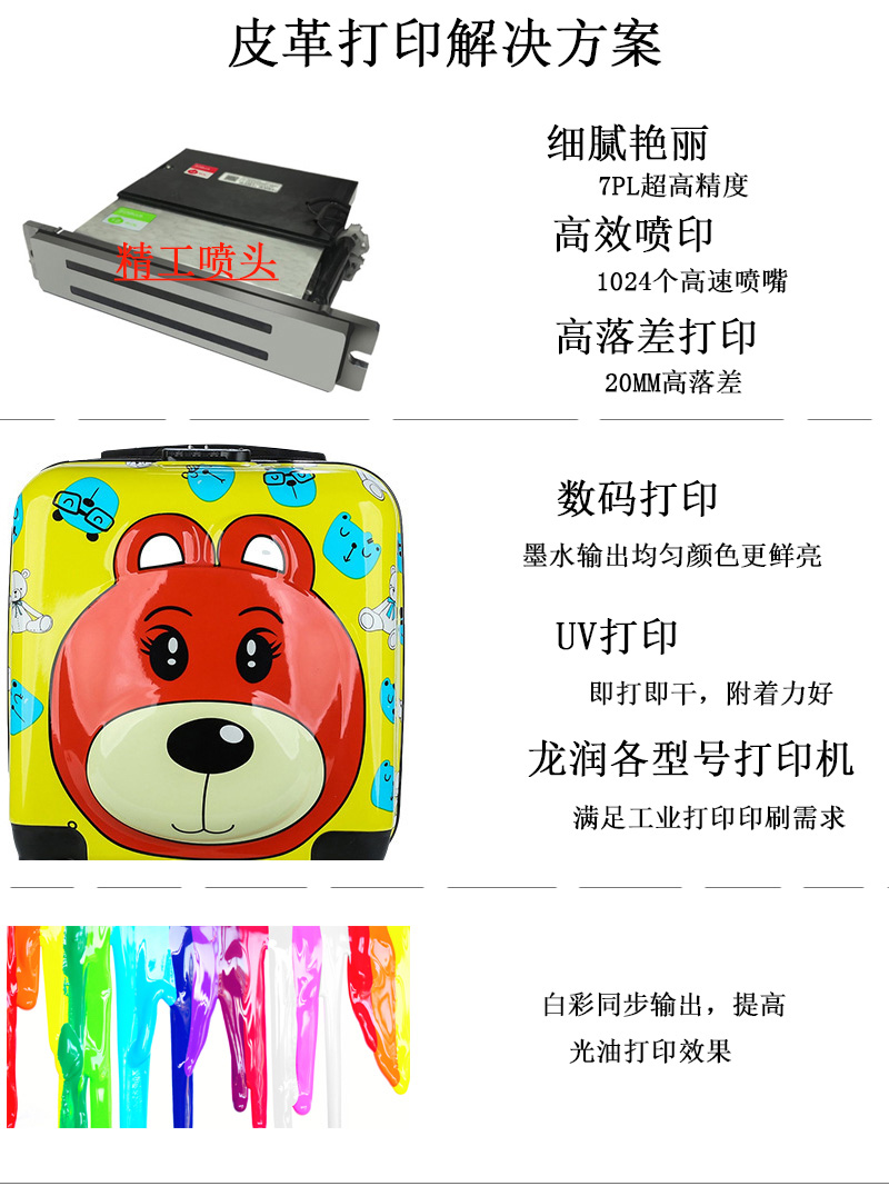 皮革打印解決方案，皮具箱包打印方案